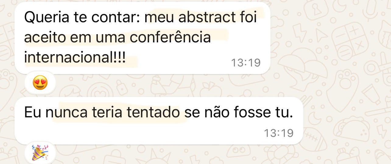 Depoimento aluna Magna